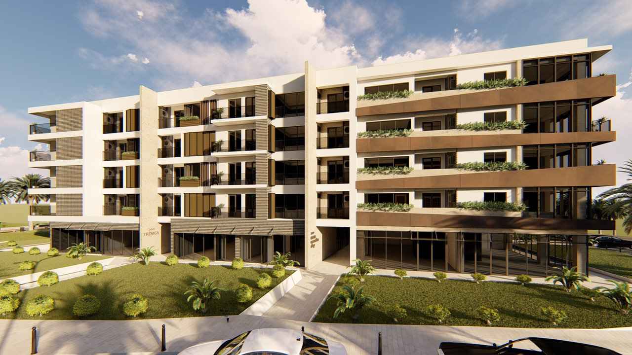 Under construction apartments in Donja Lastva